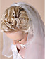  One-tier Cathedral Wedding Veils With Pencil Edge