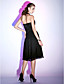  Sheath/Column Halter Knee-length Chiffon Cocktail Dress