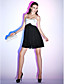  AIDA - Kleid für Cocktailparty aus Chiffon und Satin