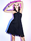  A-line Halter Empire Knee-length Chiffon Cocktail Dress