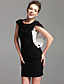  ts de style robe vintage capot cou gaine