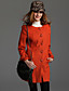  TS Wool Blend Military Round Neck Coat