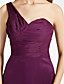 MARILYN - Vestido de Dama de honor de Gasa