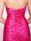  Sheath/Column Strapless Sweetheart Short/Mini Taffeta Cocktail Dress