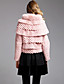  TS Layered Rabbit Fur Coat