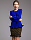  ts plisseret krave bluse shirt