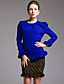  ts plisseret krave bluse shirt