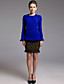  ts plisseret krave bluse shirt