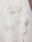 One-tier Cathedral Wedding Veils With Lace Applique Edge