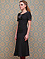  TS VINTAGE Feminine Fishtail Over-Knee Dress