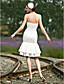  BÉBHIONN - Abito da Sposa in Raso e Pizzo
