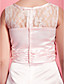  ZAHAVAH - Robe de Jeune Fille d'Honneur Satin Dentelle