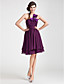  SINEAD - Robe de Demoiselle d'Honneur Mousseline Satin