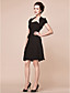  DORICE - Vestido de Damas em Chifon com Xale