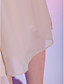  A-line Halter Neck Knee-length Chiffon Cocktail Dress