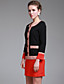  TS Round Neck Color block Button Dress