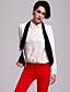  ts fargeblokk blazer jakke