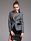  TS Checkered Wool Blazer Jacket
