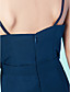  a-linje spaghetti rem te-lengde chiffon junior brudepike kjole