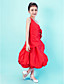  VANJA - Vestido de Damita de honor de Tafetán