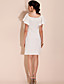  simplicidade ts dobrado vestido bainha colar