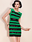  TS Ribbon Color Block Stripe Dress (More Colors)