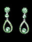  señoras brillante collar de perlas y un conjunto pendiente joyas (50 cm)