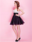  ALETHEA - Robe de Cocktail Organza Satin