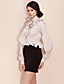  TS Detachable Collar/Waist Bow Standing Collar Shirt