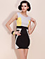  TS Geometric Mosaic Body Con Dress