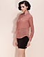  ts de bolinhas babados camisa blusa chiffon