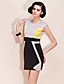  TS Geometric Mosaic Body Con Dress