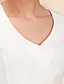  TS Simplicity Open-Slit V-neck Dress