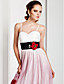  Sheath / Column Spaghetti Straps Floor-length Chiffon Evening Dress