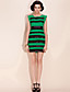  TS Ribbon Color Block Stripe Dress (More Colors)