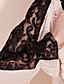  puff ts camisa blusa de encaje de gasa