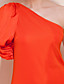  TS One Shoulder Puff Sleeve Dress (More Colors)