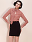  ts de bolinhas babados camisa blusa chiffon