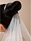  One-tier Tulle With Applique Waltz Length Wedding Veil