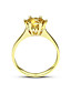  luxe klassieke dames-citrien ring (meer materiaal)