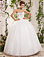  Ball Gown Sweetheart Strapless Floor-length Tulle Wedding Dress