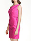  Sheath/Column One shoulder Short/Mini Stain Bridesmaid Dress