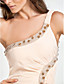  Sheath/ Column One Shoulder Floor-length Chiffon Evening Dress