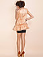  ts lusso handsewn volant in organza top