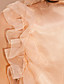  ts lusso handsewn volant in organza top