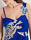  tiras uma linha de espaguete assoalho-comprimento vestido de noite chiffon jersey