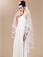  Gorgeous 1 Layer Waltz Length Wedding Veil