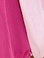  ts entrelaçadas vestido de chiffon