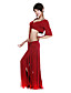  dancewear viscosa con borlas traje danza del vientre para las damas más colores