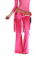  dancewear de poliéster con flecos / rendimiento monedas de vientre cadera bufanda de baile para las damas más colores